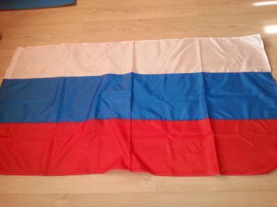 Лот: 11242771. Фото: 1. Флаг России 1,8 х 0,9 м; ткань... Флаги, гербы