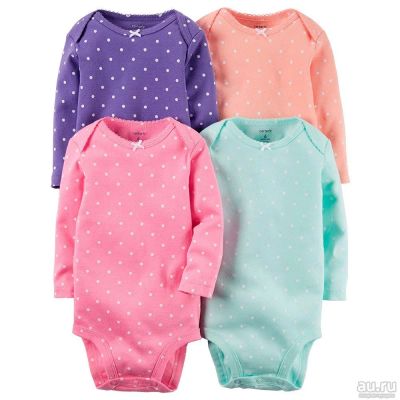 Лот: 8106192. Фото: 1. Новые боди Carter's с длинным... Свитера, худи, толстовки