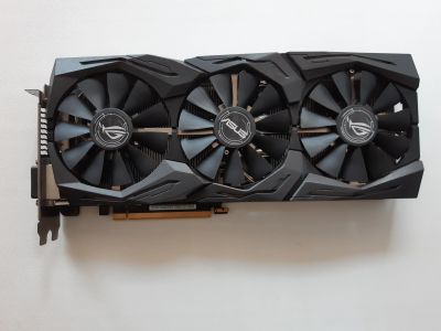 Лот: 14317680. Фото: 1. Видеокарта Asus GeForce GTX 1070... Видеокарты