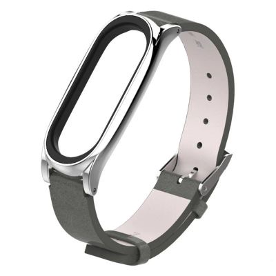 Лот: 14649002. Фото: 1. Кожаный ремешок для Xiaomi Mi... Ремешки, браслеты