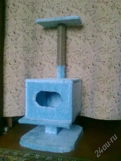 Лот: 1471995. Фото: 1. Кошачий домик. Домики, переноски, клетки, когтеточки
