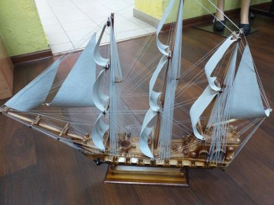Лот: 16159639. Фото: 1. Корабль Огонь ( ручная работа... Резьба