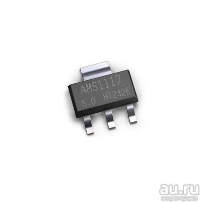 Лот: 10183437. Фото: 1. AMS1117 (5 В) линейный стабилизатор... Микросхемы