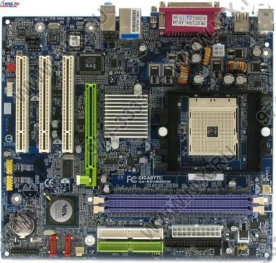 Лот: 980597. Фото: 1. Материнская плата Gigabyte GA-K8VM800M... Материнские платы