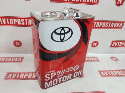 Лот: 20901689. Фото: 1. Масло toyota sp sae 5w-30 4l. Двигатель и элементы двигателя
