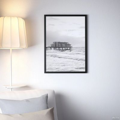Лот: 13550093. Фото: 1. Рама, черный- 50x70 см. Фоторамки, фотоальбомы