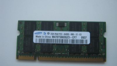 Лот: 10022127. Фото: 1. DDR2 PC2-6400 для ноутбука 1 Гб. Оперативная память