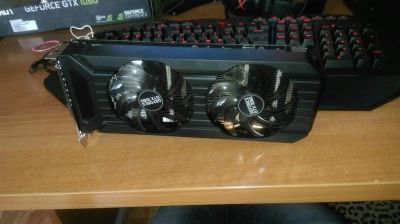Лот: 10950328. Фото: 1. Palit gtx 1060 Dual 3гб. Видеокарты