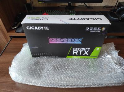 Лот: 19195699. Фото: 1. RTX 3070ti Gigabyte Vision OC. Видеокарты