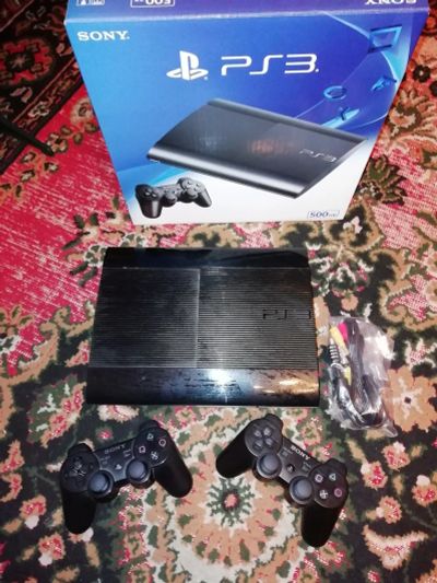 Лот: 13065270. Фото: 1. PlayStation 3 Super Slim 500 Gb. Игровые приставки, консоли