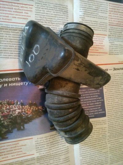 Лот: 11200204. Фото: 1. Патрубок воздушного фильтра гофра... Двигатель и элементы двигателя