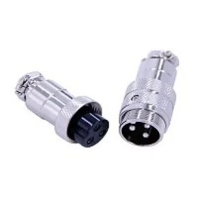 Лот: 17508600. Фото: 1. Соединительный разъем GX16 3pin... Разъёмы