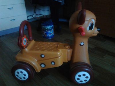 Лот: 6674806. Фото: 1. Каталка "Олененок Бемби". Другое (игрушки)