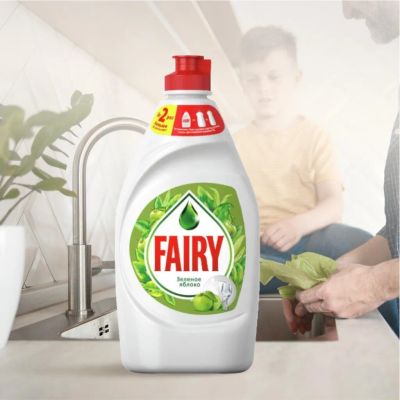 Лот: 24116290. Фото: 1. Средство для мытья посуды Fairy... Бытовая химия