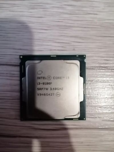 Лот: 21040130. Фото: 1. Процессор Intel Core i3-9100F... Процессоры