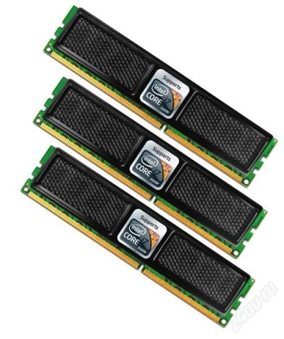 Лот: 1354371. Фото: 1. Память OCZ DDR3 6Gb (3x2048mb... Оперативная память