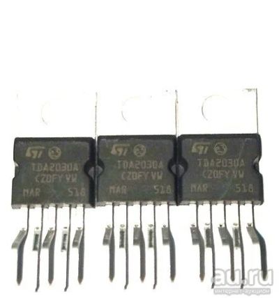 Лот: 9745781. Фото: 1. TDA2030A (оригинал) TDA 2030 К174УН19... Микросхемы