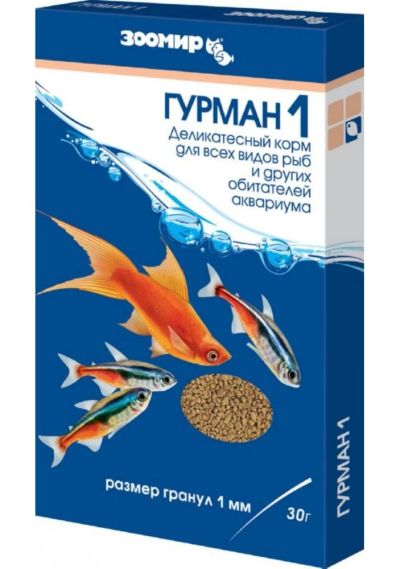 Лот: 6497827. Фото: 1. Корм Зоомир Гурман 1 для всех... Корма