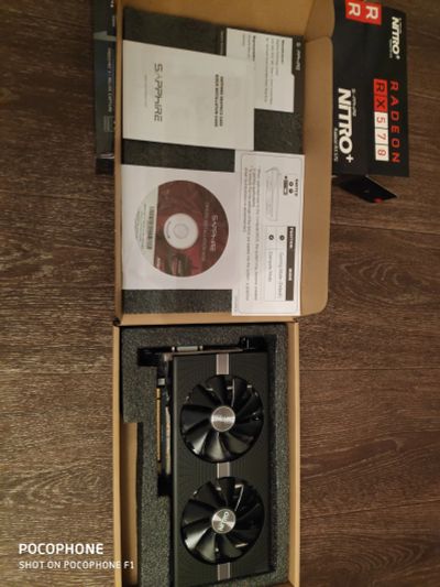 Лот: 21077197. Фото: 1. Видеокарта Radeon RX 570 Nitro. Видеокарты