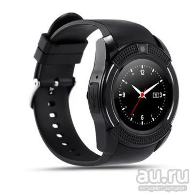 Лот: 12027949. Фото: 1. Умные часы Smart watch V8 Черные. Смарт-часы, фитнес-браслеты, аксессуары