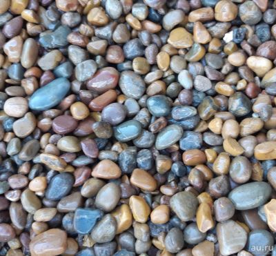 Лот: 17899258. Фото: 1. Галька моская натуральный камень. Кафель, гранит, интерьерный камень