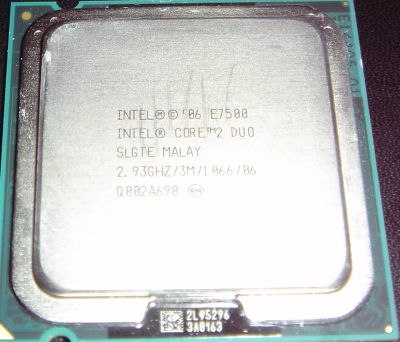 Лот: 3427069. Фото: 1. Процессор Intel Core 2 Duo E7500. Процессоры
