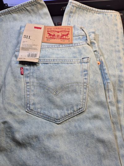 Лот: 9404233. Фото: 1. Мужские джинсы Levis 511 Original... Брюки, джинсы, шорты