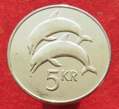Лот: 15428164. Фото: 1. Исландия 5 крон, 2008г. Остальные страны