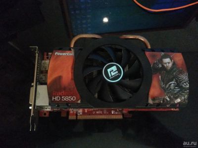 Лот: 8564265. Фото: 1. HD5850 1GB (быстрее 550ti/560... Видеокарты