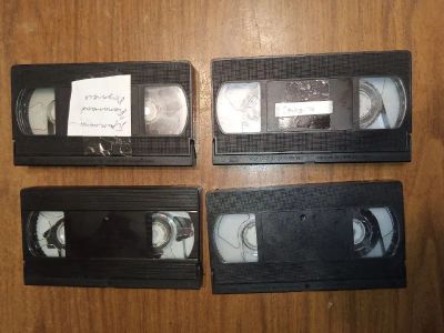 Лот: 24417354. Фото: 1. 4 кассеты VHS. Видеозаписи, фильмы