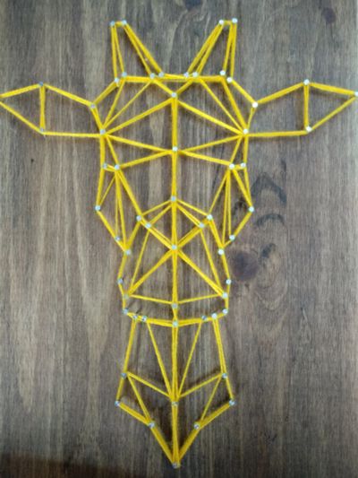 Лот: 11802216. Фото: 1. Панно в стиле String ART (стринг... Другое (ручная работа)