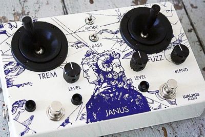 Лот: 2832819. Фото: 1. Walrus audio janus tremolo/fuzz... Гитарные эффекты и комбоусилители