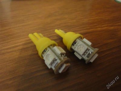 Лот: 1702319. Фото: 1. диоды в габариты 5 smd t10 w5w... Оптика и освещение
