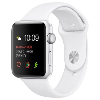 Лот: 11254600. Фото: 1. Часы Apple Watch s1 white 38 mm. Оригинальные наручные часы