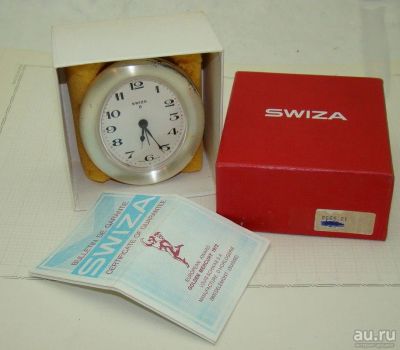 Лот: 11191519. Фото: 1. Часы будильник винтажный SWIZA... Другое (антиквариат)