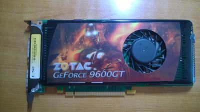 Лот: 4445691. Фото: 1. Видеокарта ZOTAC GeForce 9600... Видеокарты