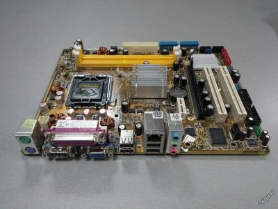 Лот: 5872595. Фото: 1. Обмен Материнская плата ASUS P5GC-MX. Материнские платы