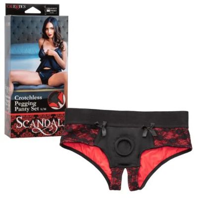 Лот: 22059869. Фото: 1. Страпон с трусиками Scandal Crotchless... Другое (интимные товары)