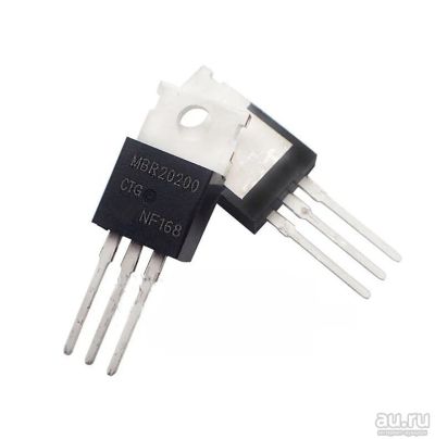 Лот: 17855417. Фото: 1. MBR20200CT MBR20200-220 20200CT... Диоды и тиристоры