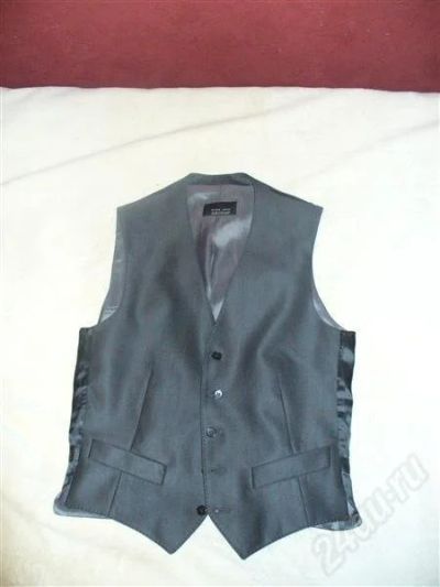 Лот: 289809. Фото: 1. жилетка мужская Zara Man. Пиджаки