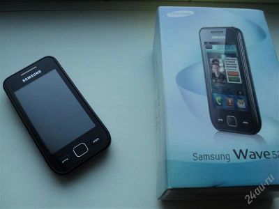Лот: 1872650. Фото: 1. Samsung Wave 525 Metallic Black... Смартфоны