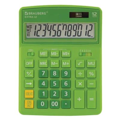 Лот: 24503055. Фото: 1. Калькулятор Brauberg Extra-12-DG... Калькуляторы