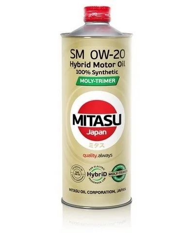 Лот: 20555543. Фото: 1. MITASU MOLY-TRIMER 0W20 ILSAC... Масла, жидкости