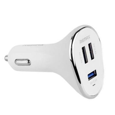 Лот: 10162596. Фото: 1. Адаптер автомобильный Remax АЗУ-3USB... Зарядные устройства, блоки питания, адаптеры сетевые для смартфонов