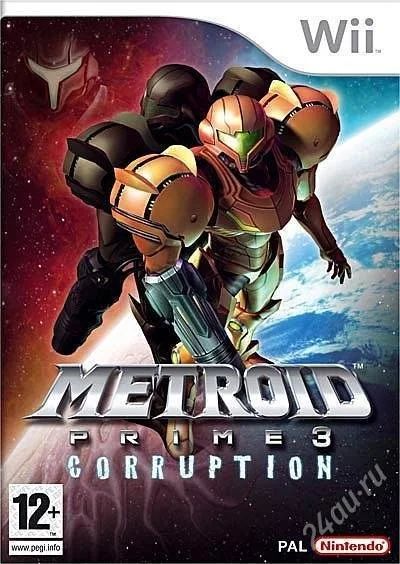 Лот: 1178208. Фото: 1. metroid prime 3: corruption (wii... Игры для консолей