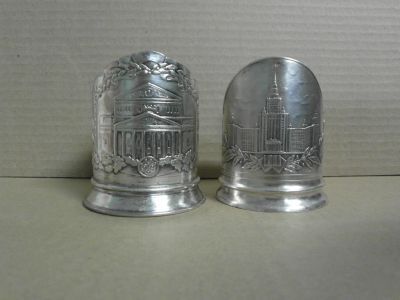 Лот: 11153063. Фото: 1. Подстаканники 2 шт. - Большой... Другое (коллекционирование, моделизм)