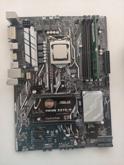 Лот: 19071112. Фото: 1. Материнская плата ASUS PRIME Z270-P... Материнские платы