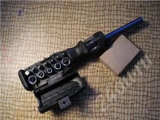 Лот: 249800. Фото: 1. отвертка с припасом. Ручной инструмент