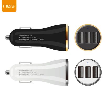 Лот: 11079890. Фото: 1. Joway JC18 3.4A 3USB 12V 24V Реальных... Зарядные устройства, блоки питания, адаптеры сетевые для смартфонов