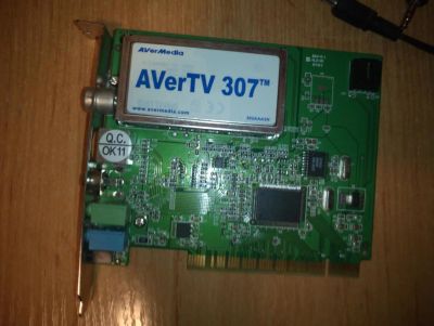 Лот: 10482719. Фото: 1. TV тюнер AVerMedia 307 №2. ТВ-тюнеры и карты захвата